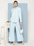 Ahalyaa Womens Co-ords - Blue