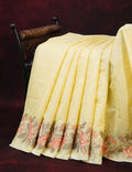 Shades of Sky Blue Chanderi Saree for Regular/Office Wear By Gayathri Reddy Designer Studio