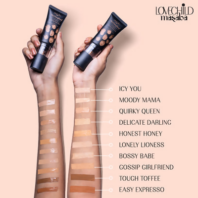 LoveChild By Masaba Gupta Skip Everything Blurring Serum Skin Tint - Bossy Babe