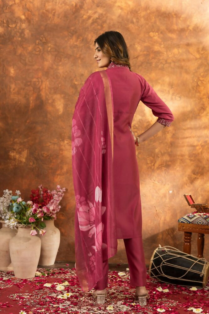 Gajari Ready to Wear Salwar Kameez Set for Women by Infinity Export