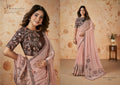 Thread,Sequence,Cord Embroidered with Stone Work - Mohmanthan Dakshika