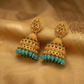 JS Fashion Antique Rajwadi Temple Designer Jhumka Earrings for Women & Girls