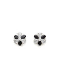 stone stud (Black and white) - Ruby Raang