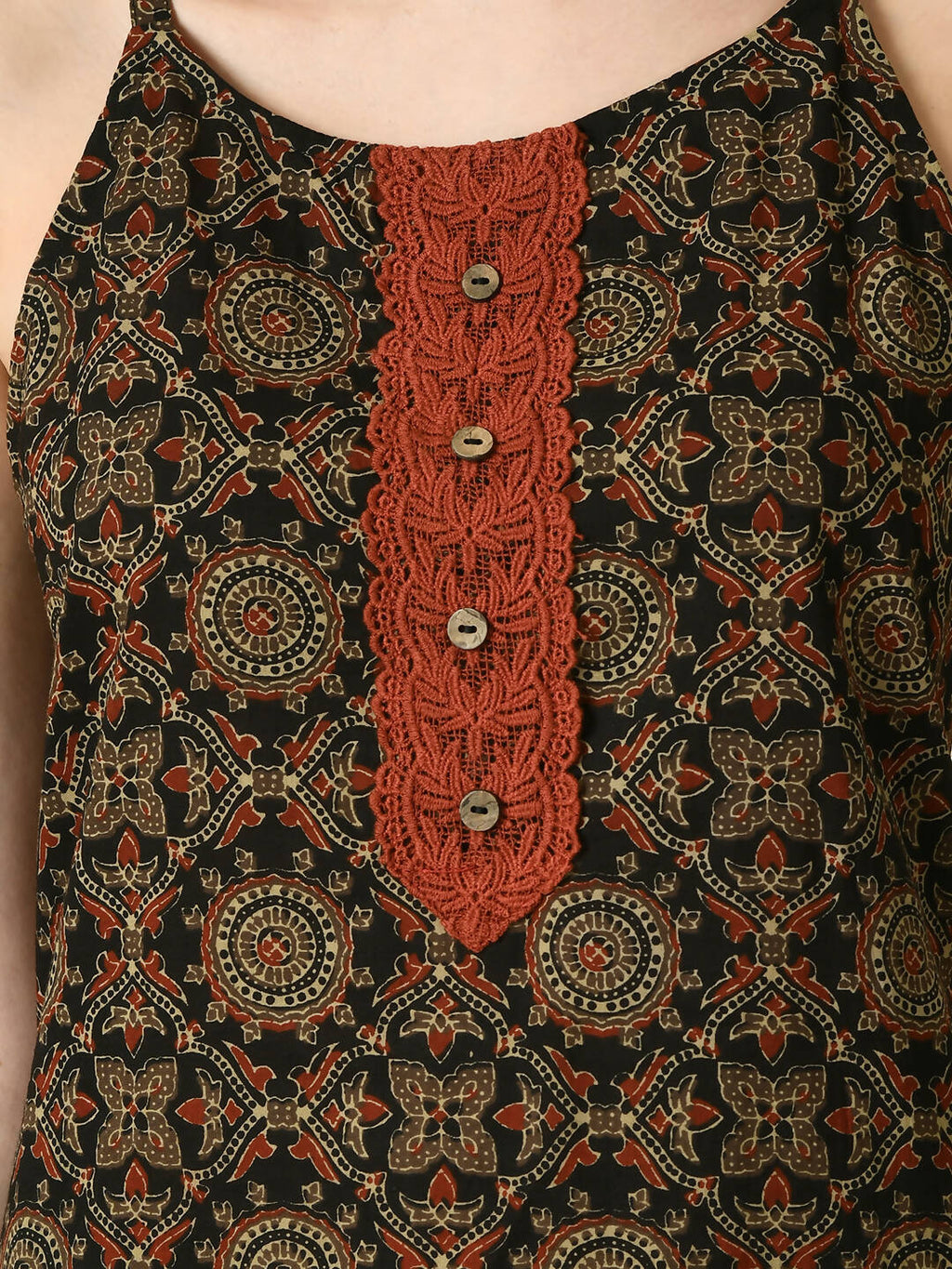 Myshka Women's Multi Straight Kurta & Trousers