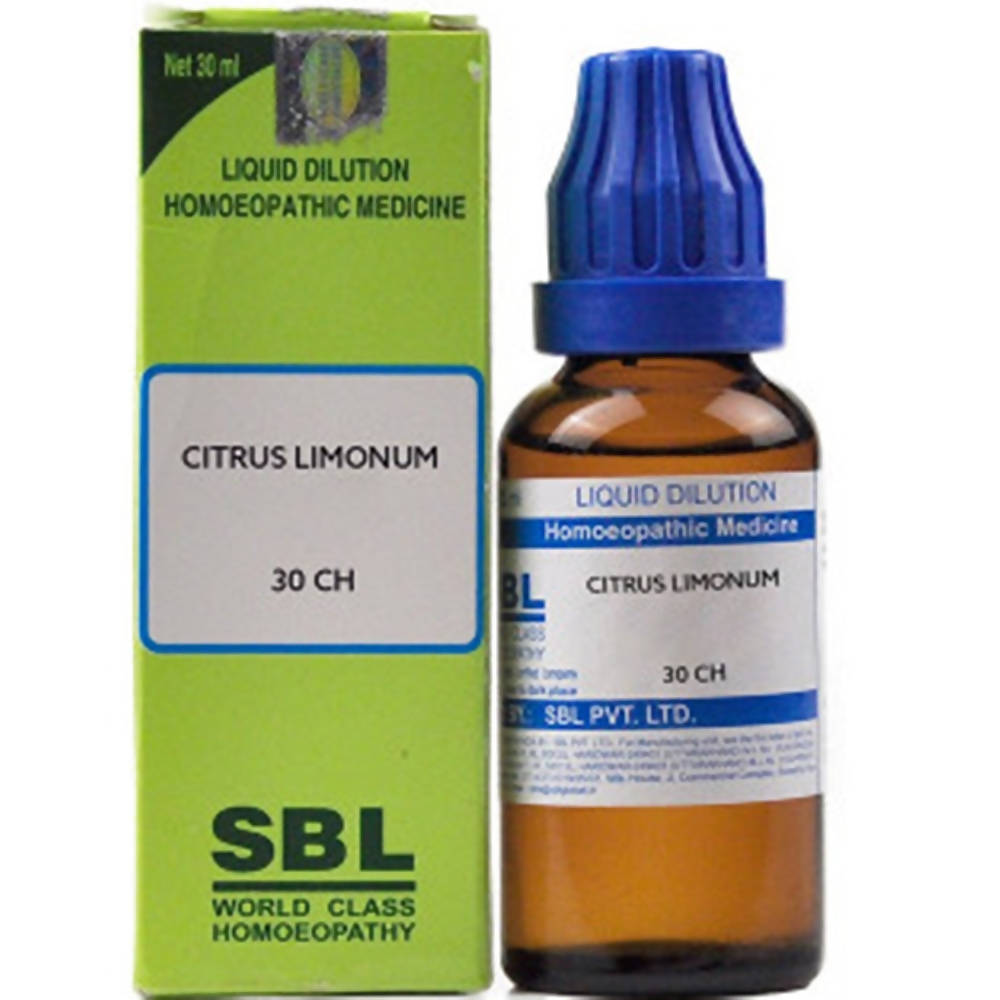 SBL Homeopathy Citrus Limonum Dilution