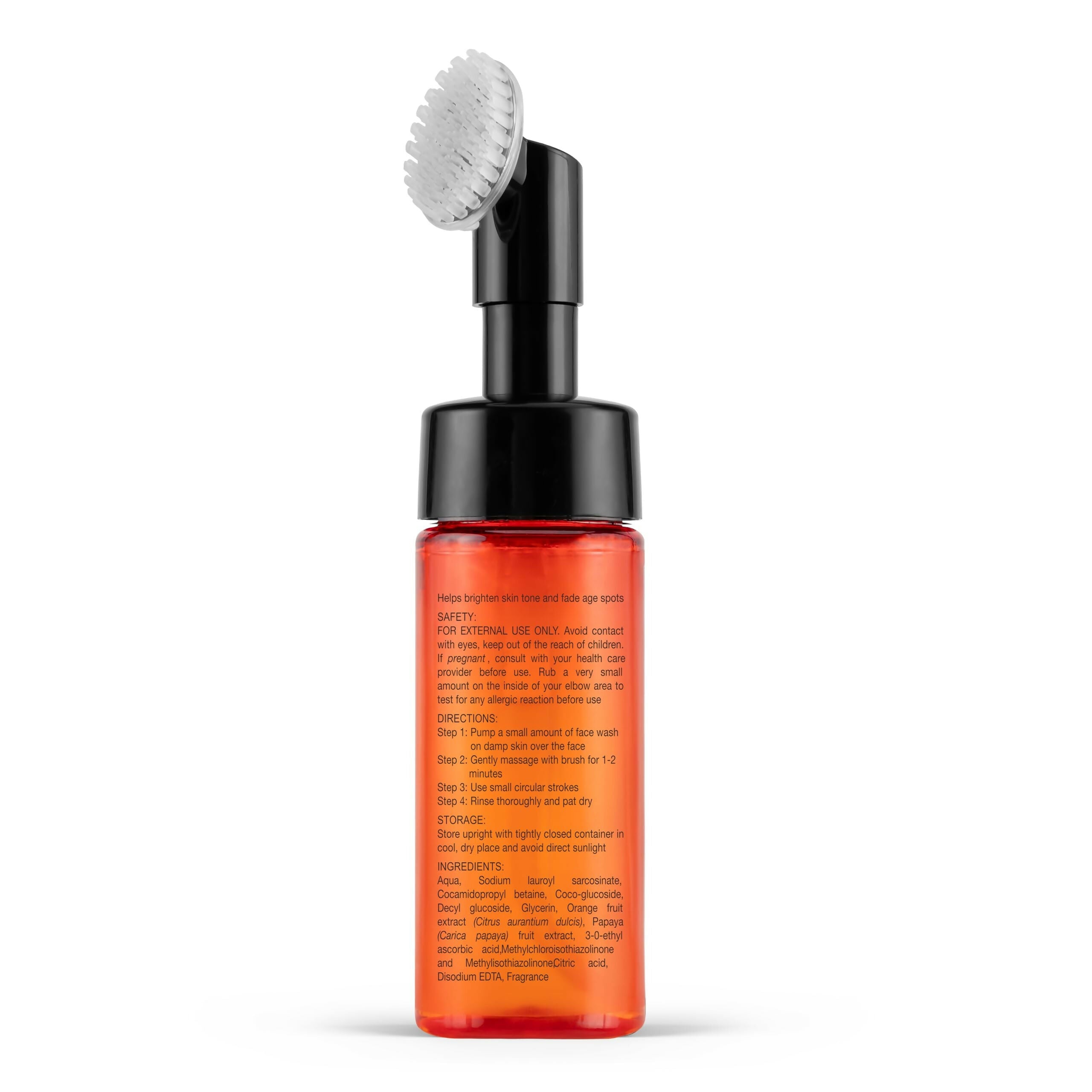 Botanic Hearth Brightening Vitamin C Foaming Face Wash with Papaya & Orange Extracts