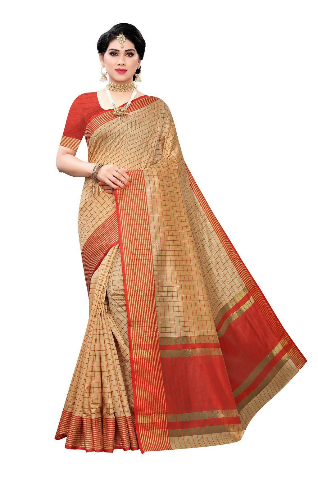 Vamika Chiku Cotton Silk Weaving Saree (MANIPURI CHIKU)