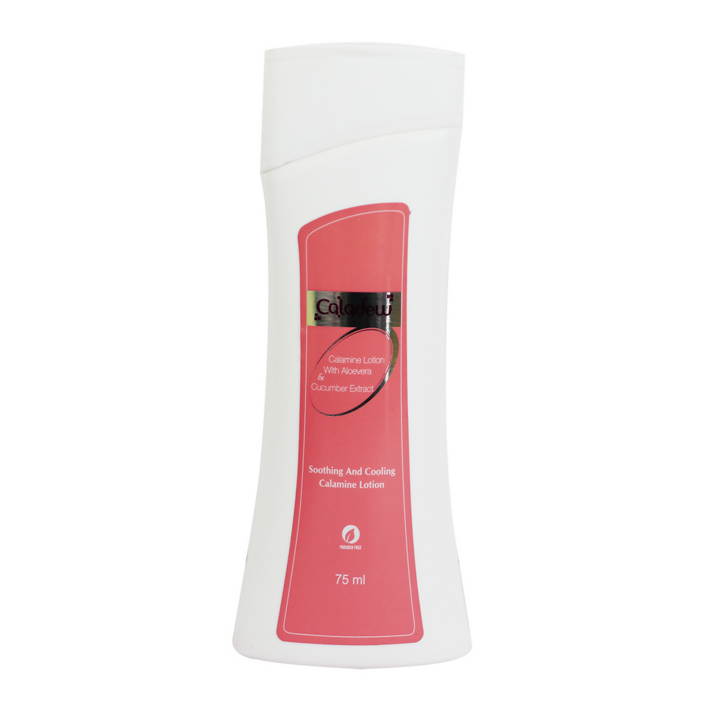 Caladew Calamine Lotion With Aloe Vera And Cucumber Extract