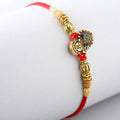 Serene Lord Krishna Rakhi & Cashew Jar