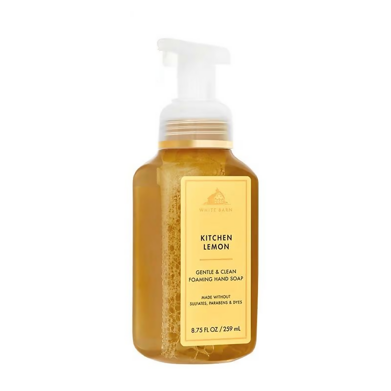 Bath & Body Works Kitchen Lemon Gentle & Clean Foaming Hand Soap