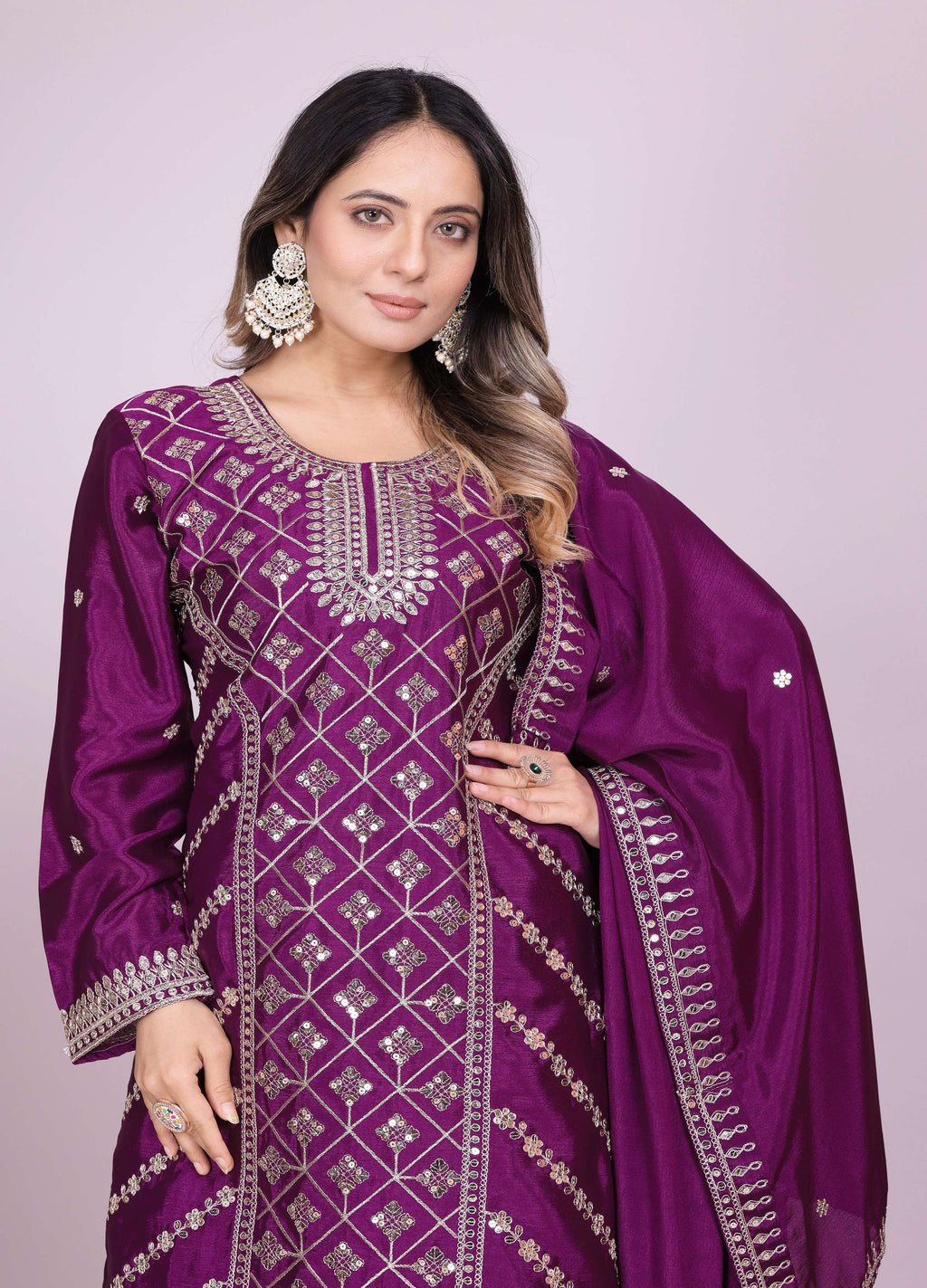 Lehenga Mart Designer Lehenga Suit for women - wine