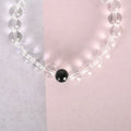 NVR Men & Women Transparent Beaded Elasticated Bracelet