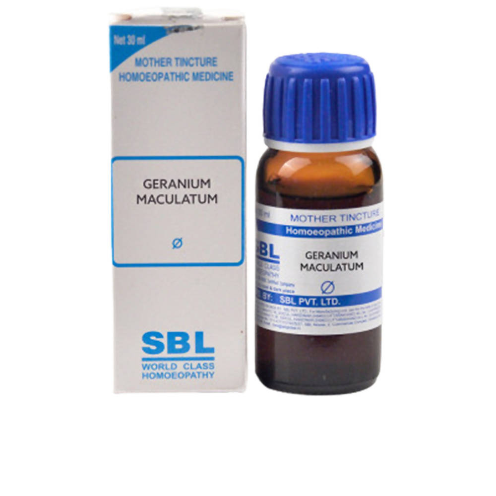 SBL Homeopathy Geranium Maculatum Mother Tincture Q