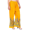 Asmaani Mustard Color Digital Print Sarara