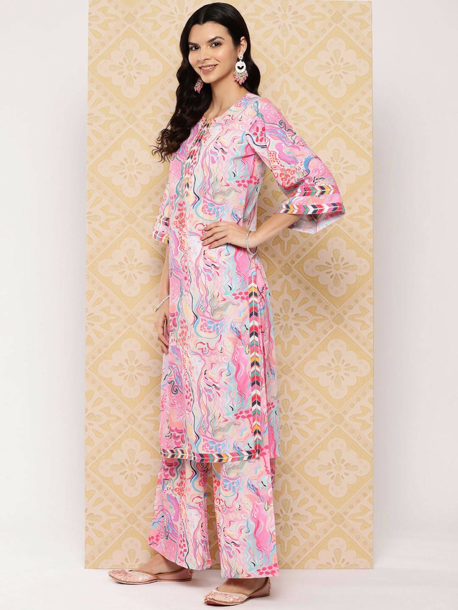 Ahalyaa Women's Traditional wear Kurta Set - Multi