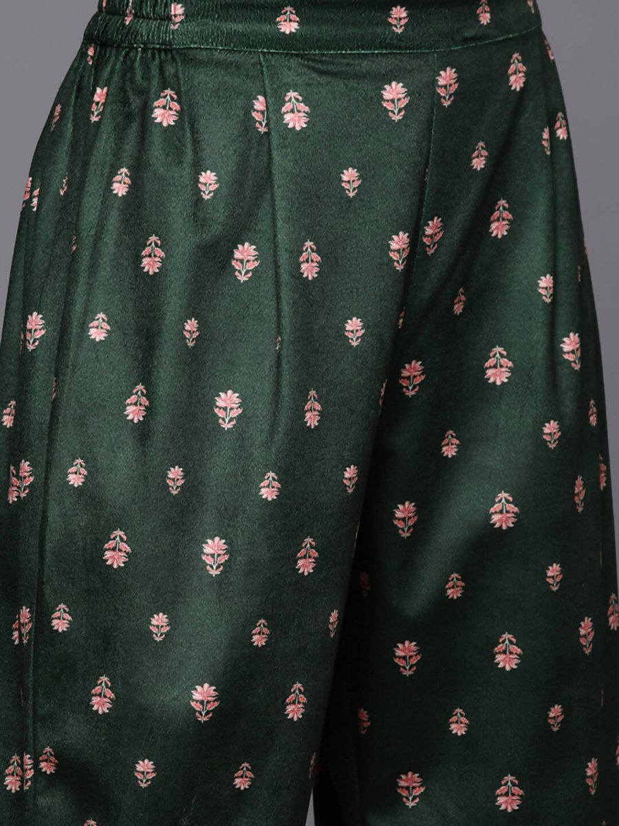 Ahalyaa Women's Traditional Wear Co-ods - Green