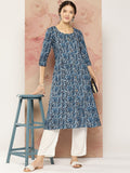 Yufta Floral Printed Kurta