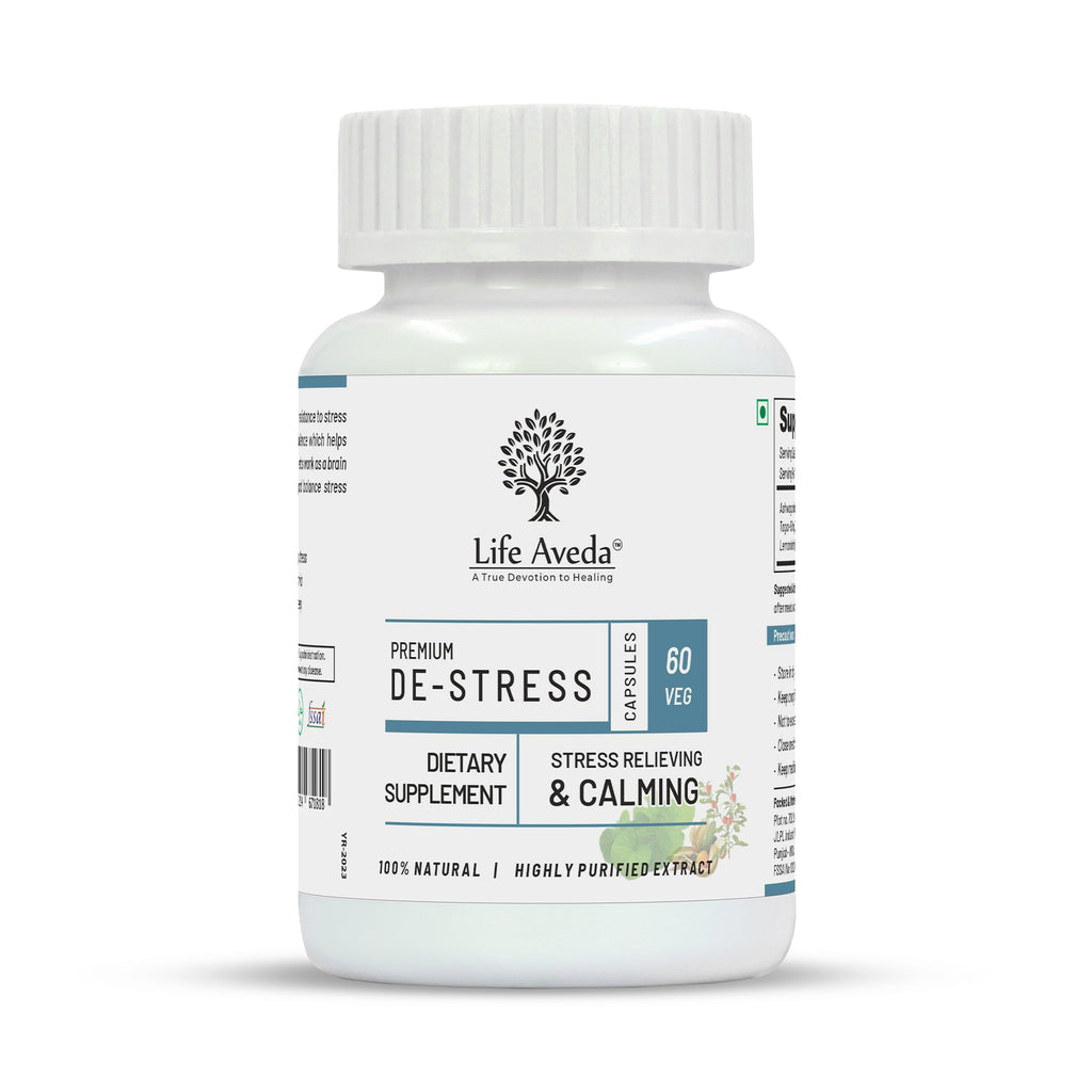 Life Aveda Premium De-Stress Capsules