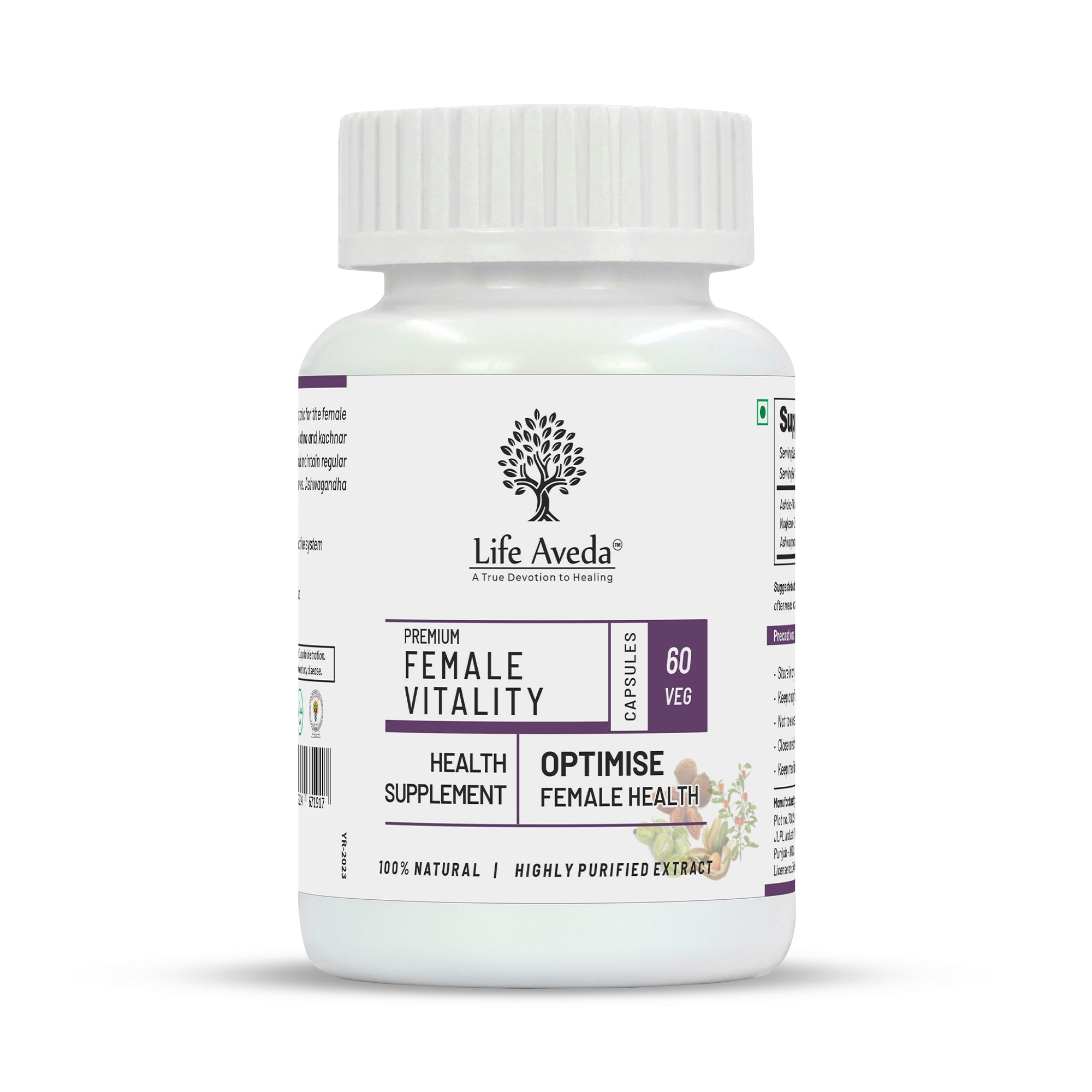 Life Aveda Premium Female Vitality Capsules
