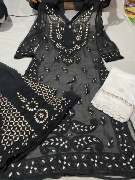 Arfa Fashion House New Collection Of Chikankari Gota Patti Lovers