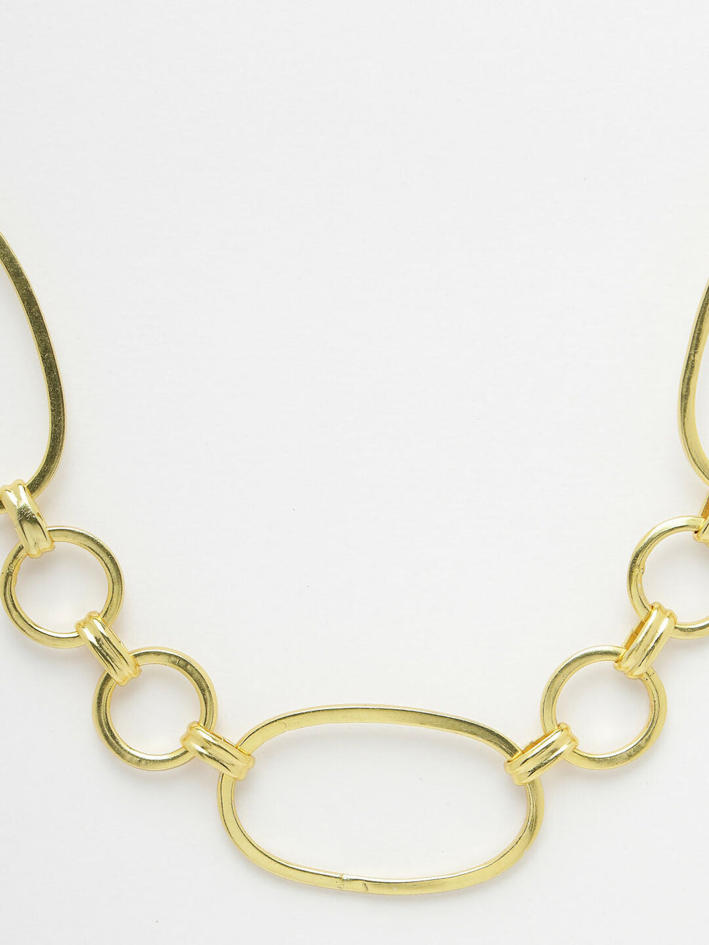 NVR Women Gold-Polished Adjustable Kada Bracelet
