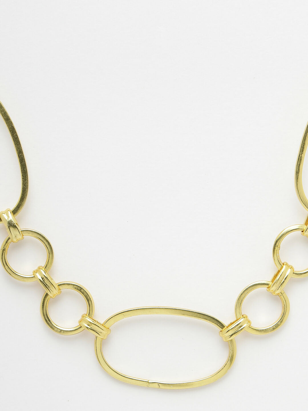 NVR Women Gold-Polished Adjustable Kada Bracelet