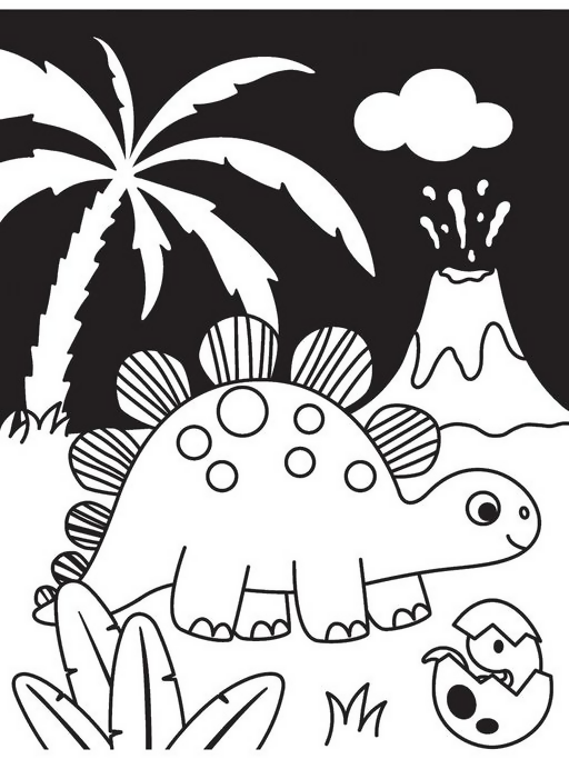 Dreamland Publications Dinosaur Neon Colour and Sticker Dots Book Over 500 Stickers For Kids