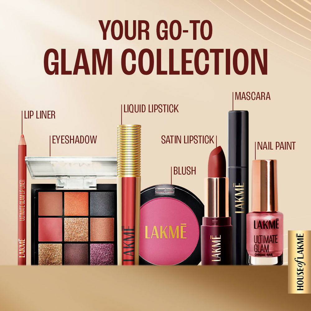 Lakme Ultimate Glam Matte Liquid Lipstick - Red Revival