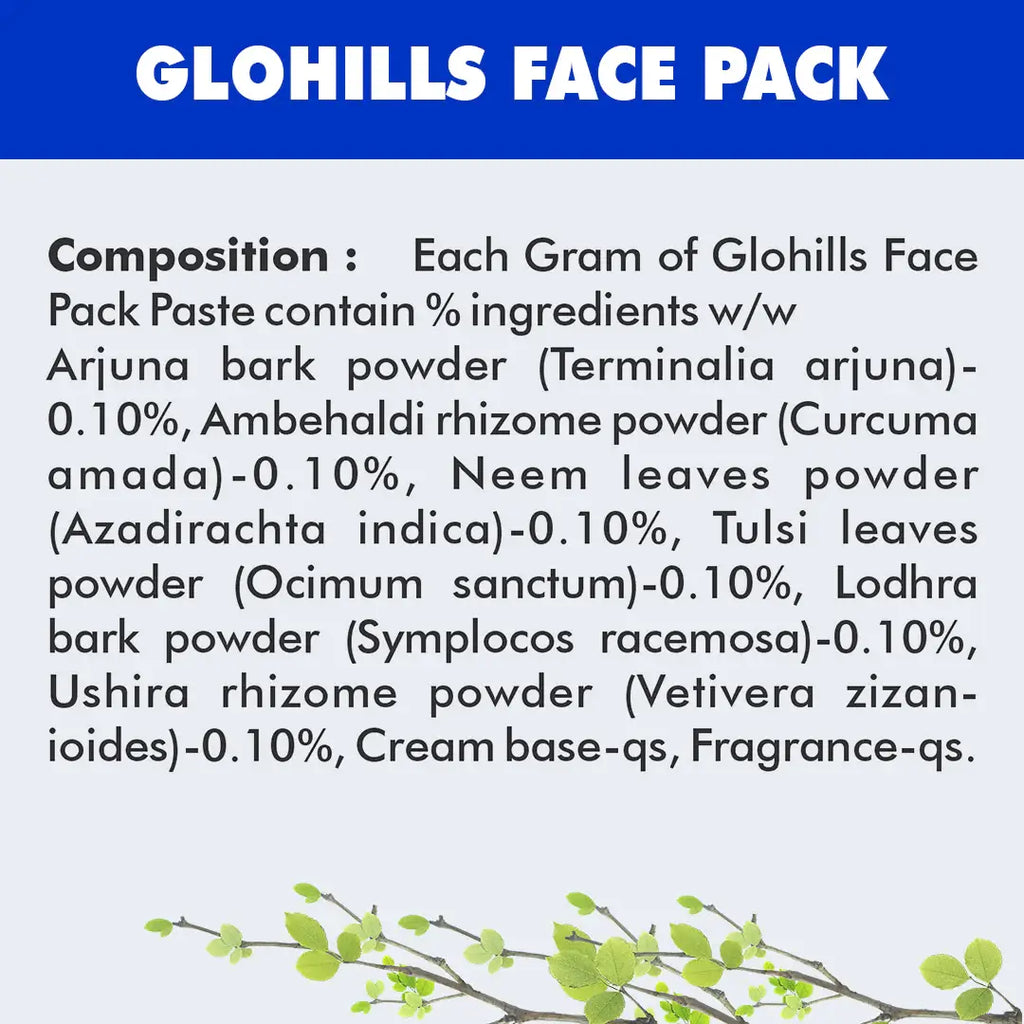 Herbal Hills Glohills Face Pack