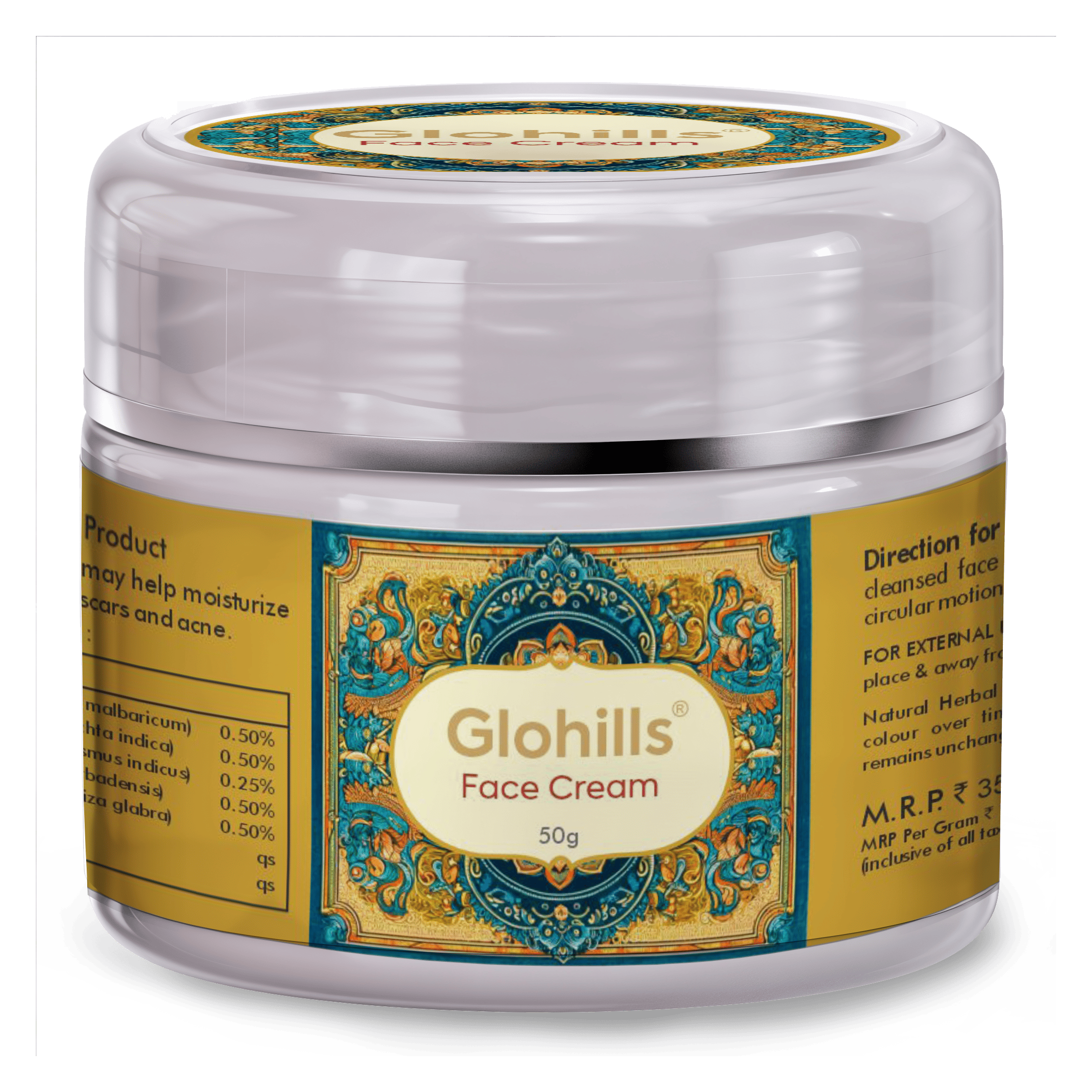 Herbal Hills Glohills Face Cream