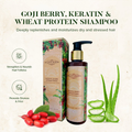 Haappyherbs Goji Berry, Keratin & Wheat Protein Shampoo