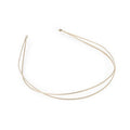 The Hair Edit Carved Chaplet Headband - New