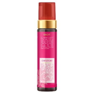 Mielle Organics Pomegranate and Honey Curl Defining Mousse with Hold 7.5 fl oz - Imperfect Container