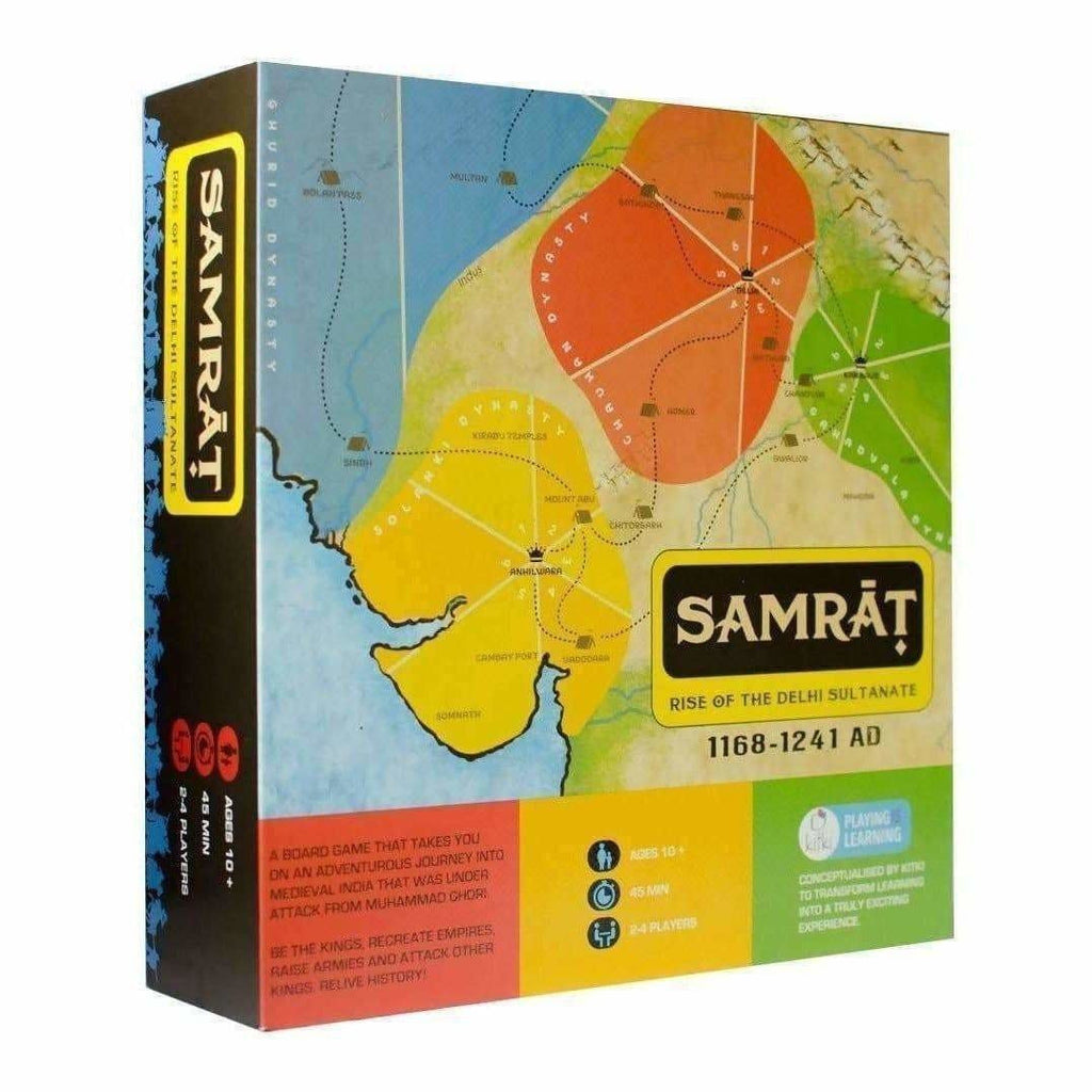 Samrat Strategy Board Game Based on Indian Kings History
