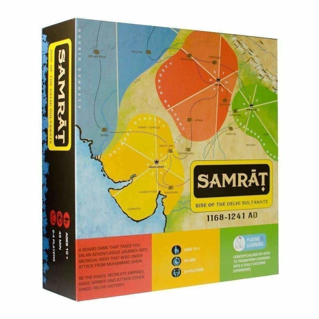 Samrat Strategy Board Game Based on Indian Kings History