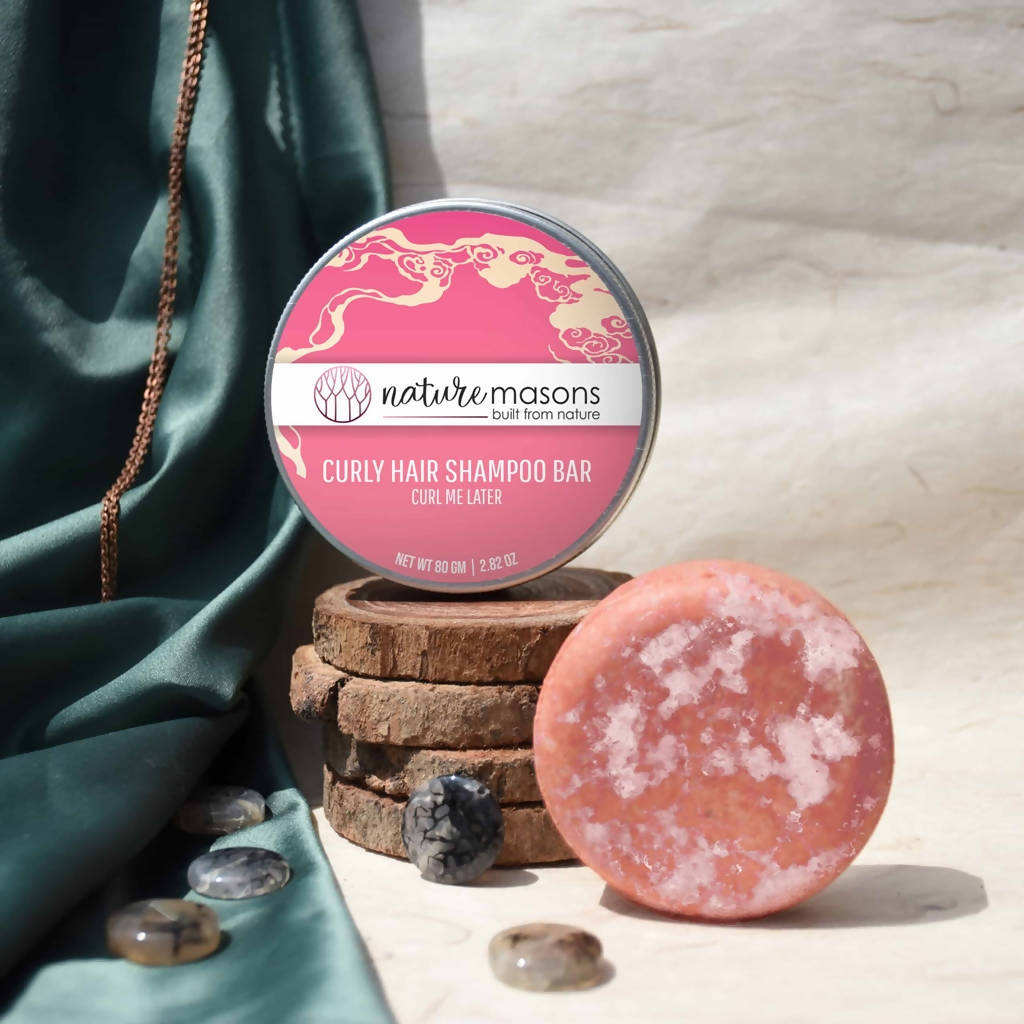 Nature Masons Curl Me Later Curly Hair Shampoo Bar