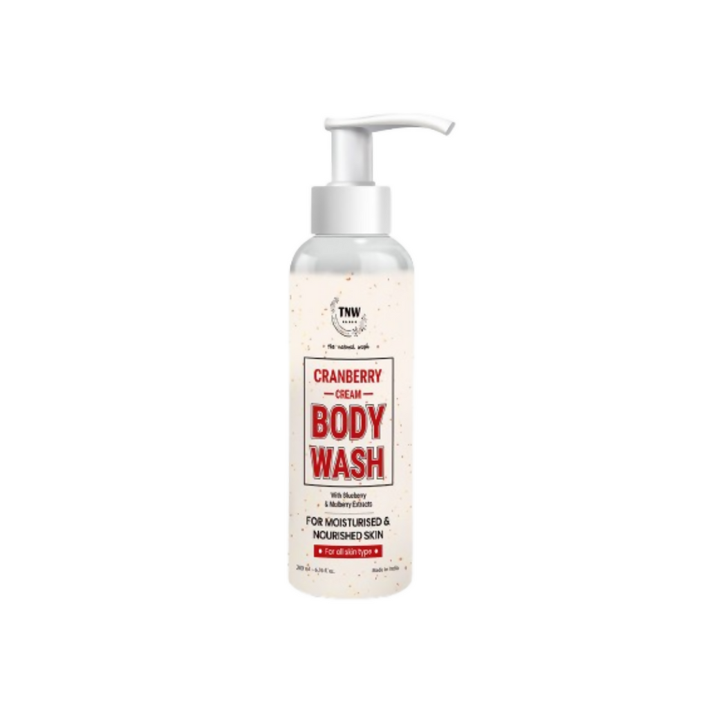 The Natural Wash Cranberry Cream Body Wash