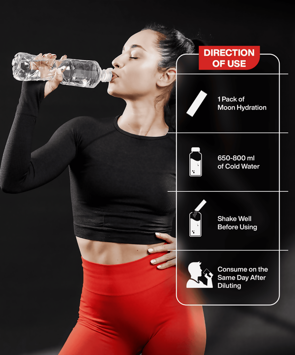 Moon Lunar Hydration Booster - Strawberry Flavour