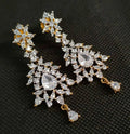 White Designer Earrings