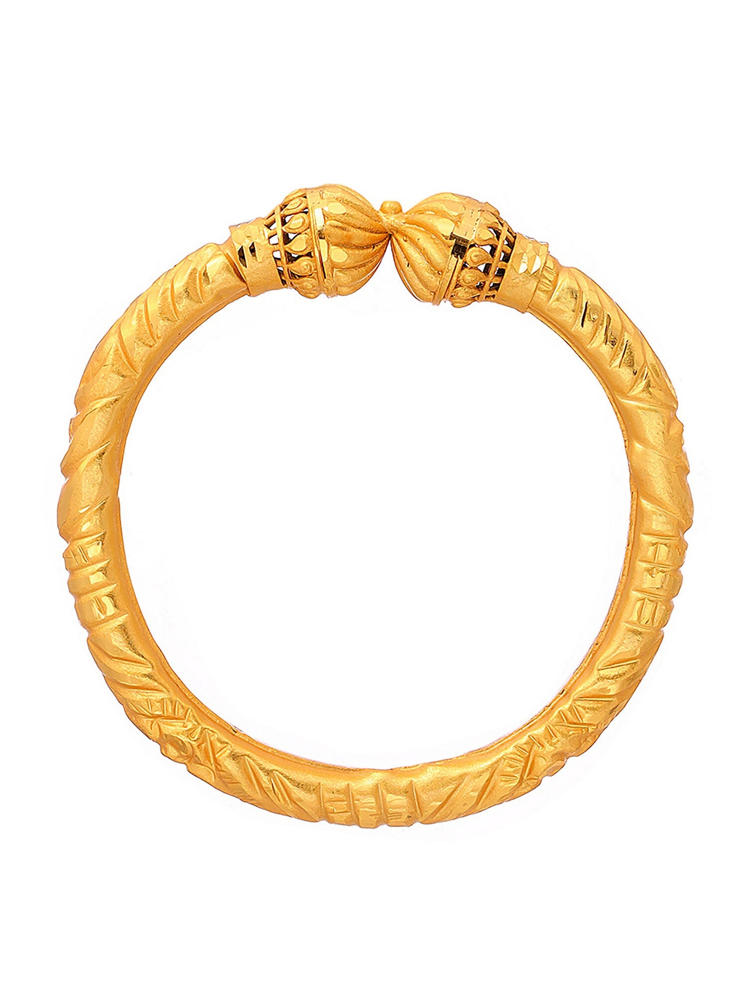 Ruby Raang Golden Bangle