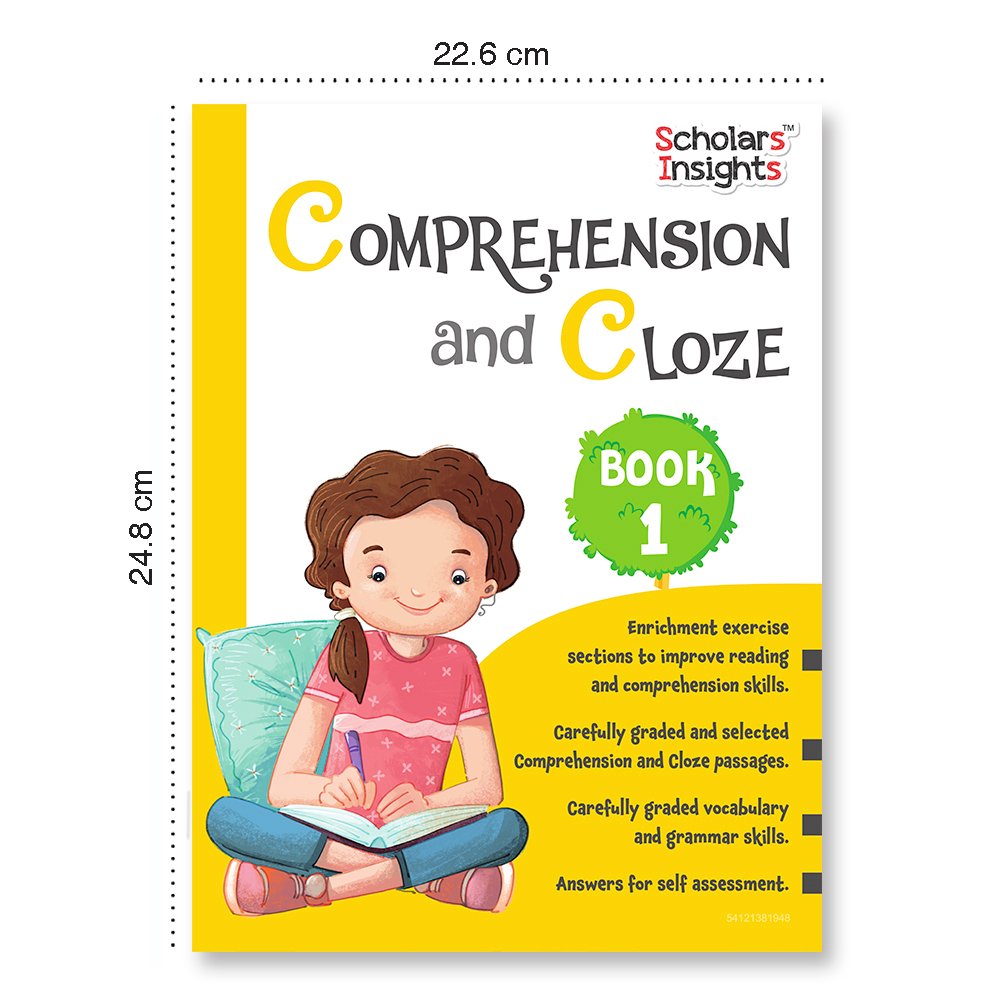 Grade 1 Ultimate English Combo Practice Workbooks Set of 4: Grammar, Writing Skills, Olympiad Prep, and Gear Up English| Ages 6-7 Years