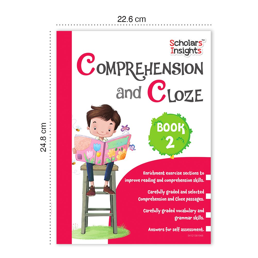 Grade 2 Ultimate English Combo Practice Workbooks Set of 4: Grammar, Writing Skills, Olympiad Prep, and Gear Up English| Ages 7-8 Years