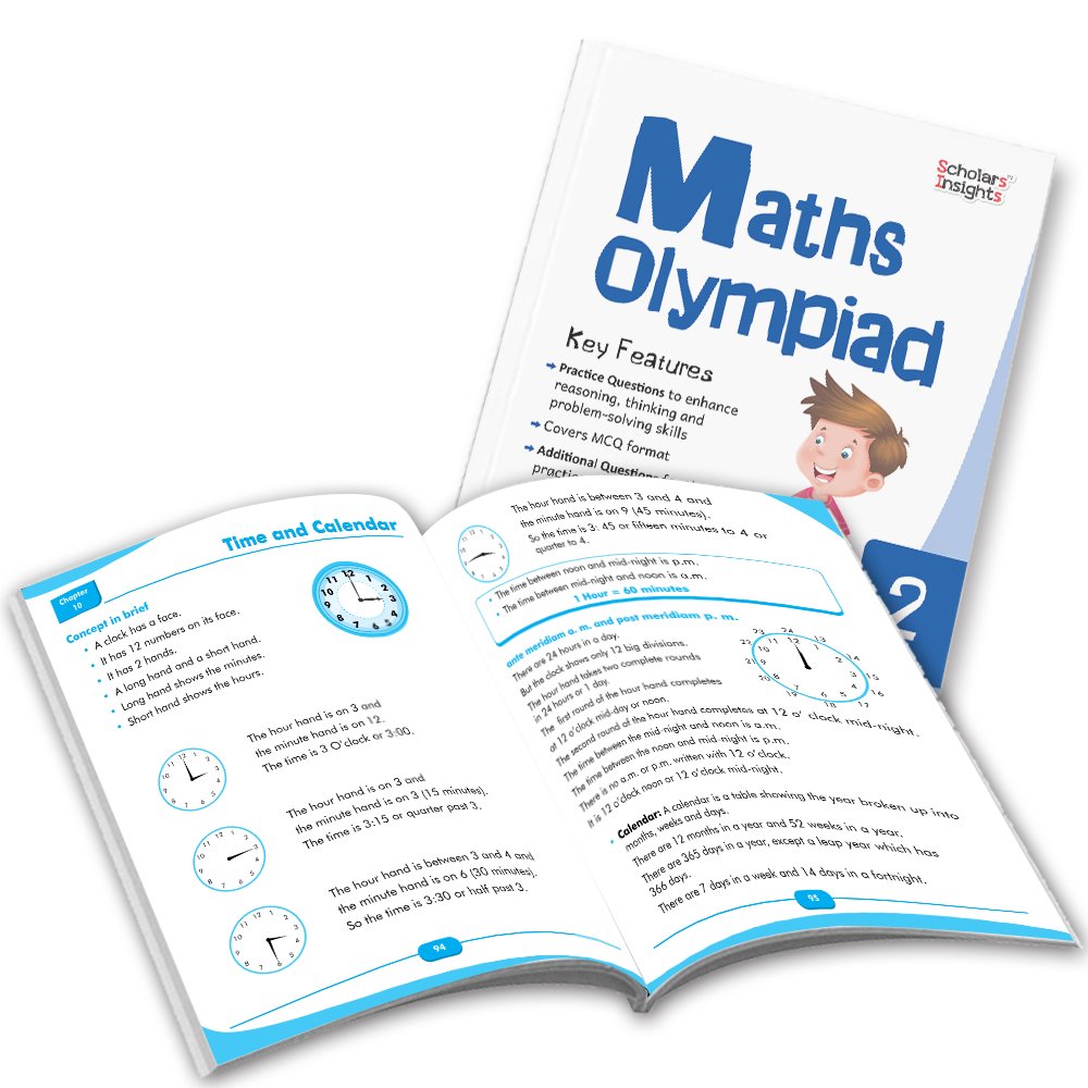 Grade 2 Comprehensive Learning with Mathematics Workbooks Set of 4 Ages 7-8 Years: Gear Up Math, Mental Math, Olympiad, and Challenging Word Problems