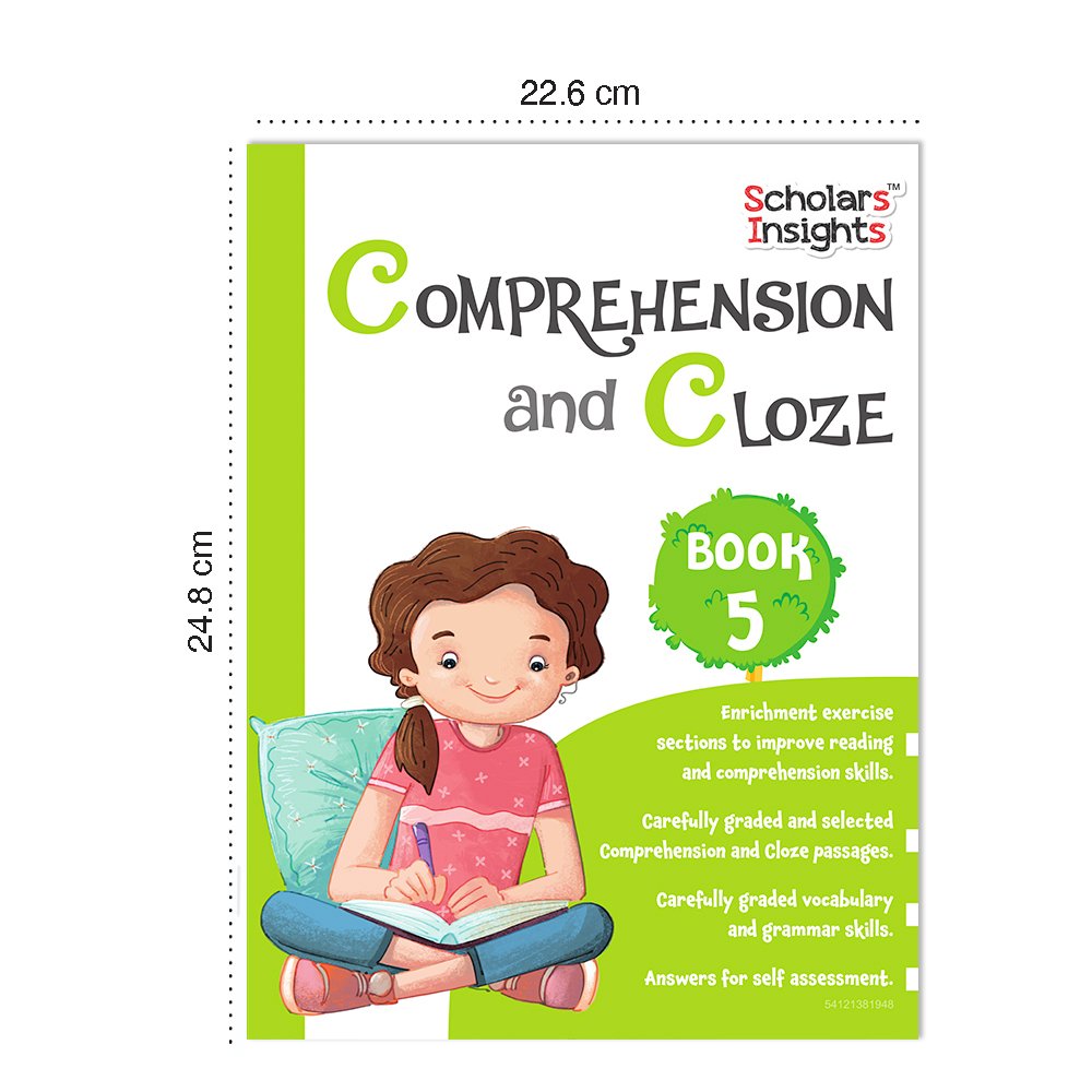 Grade 5 Ultimate English Combo Practice Workbooks Set of 4: NEP Based Interactive Grammar & Writing Skills, Olympiad Prep| Ages 10-11 Years