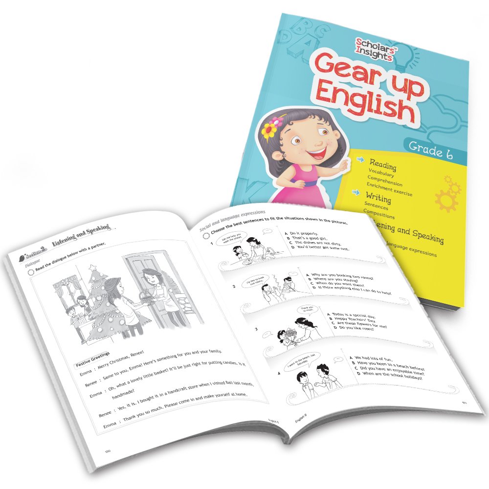 Grade 6 Ultimate English Combo Practice Workbooks Set of 3: NEP based Grammar, Writing Skills, Olympiad Prep, and Gear Up English| Ages 11-12 Years