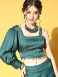 Yufta Green & Beige Co-Ords