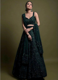 Lehenga Mart Designer Wedding Lehenga Choli For Women - Green