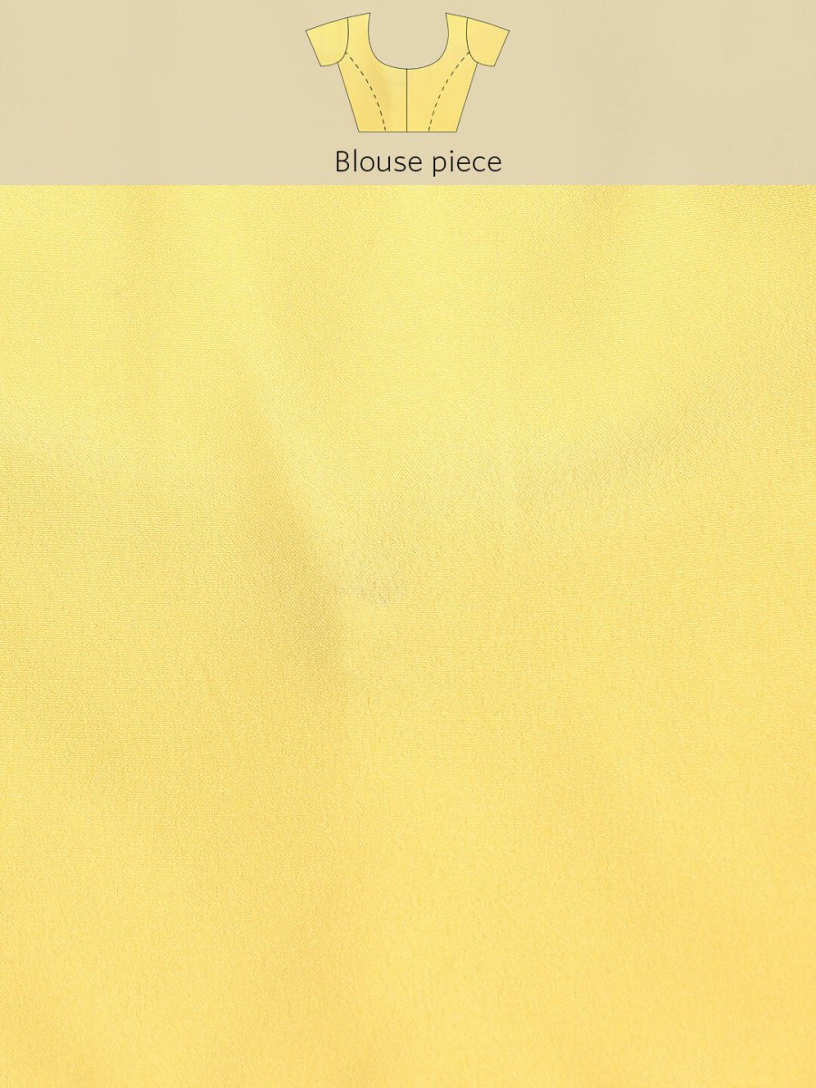 Ahalyaa Women's Traditional wear Saree - Yellow