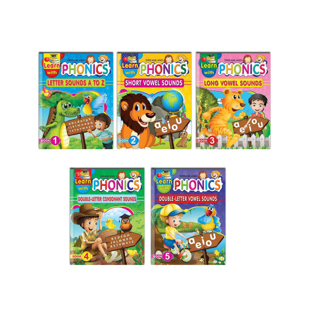 Dreamland Learn With Phonics Book - Pack (5 Titles)