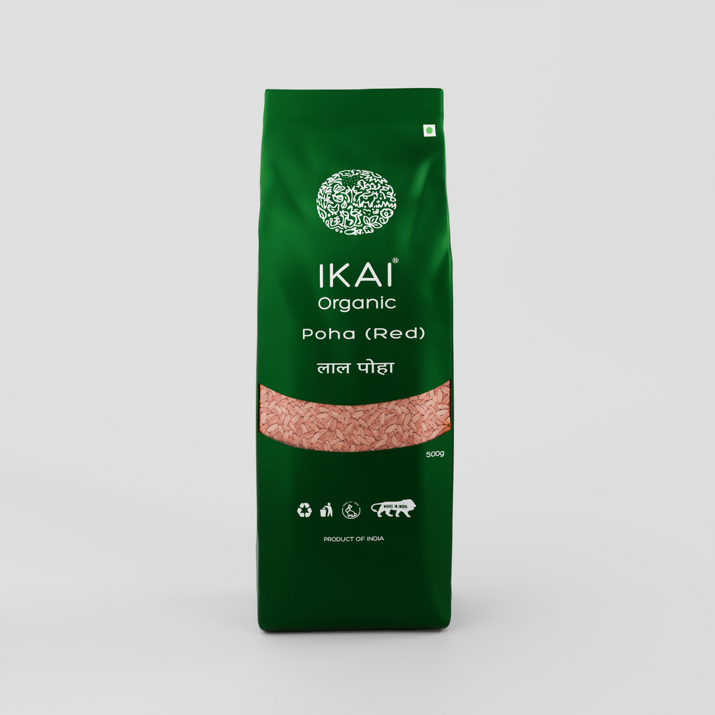 IKAI Organic Poha (Red) ,Chivda